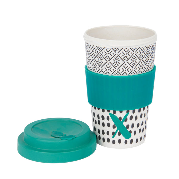 KitchenCraft 410ml Bamboo A to Z Letter 