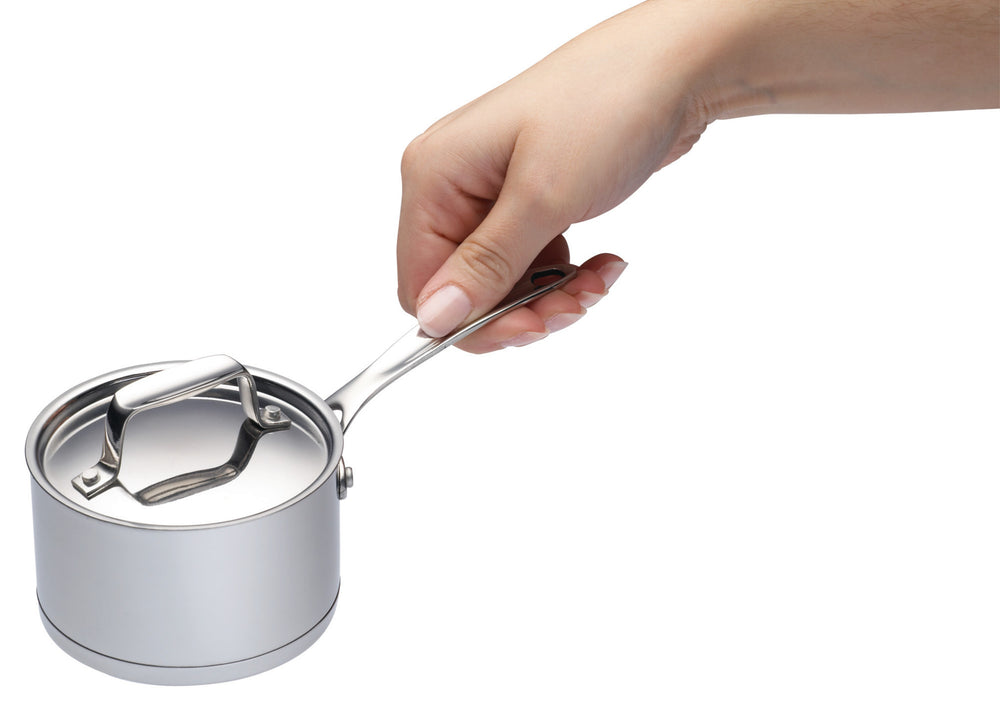 MasterClass Stainless Steel Mini Saucepan, 8.5cm