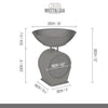 Living Nostalgia Mechanical Kitchen Scales - English Sage Green image 8