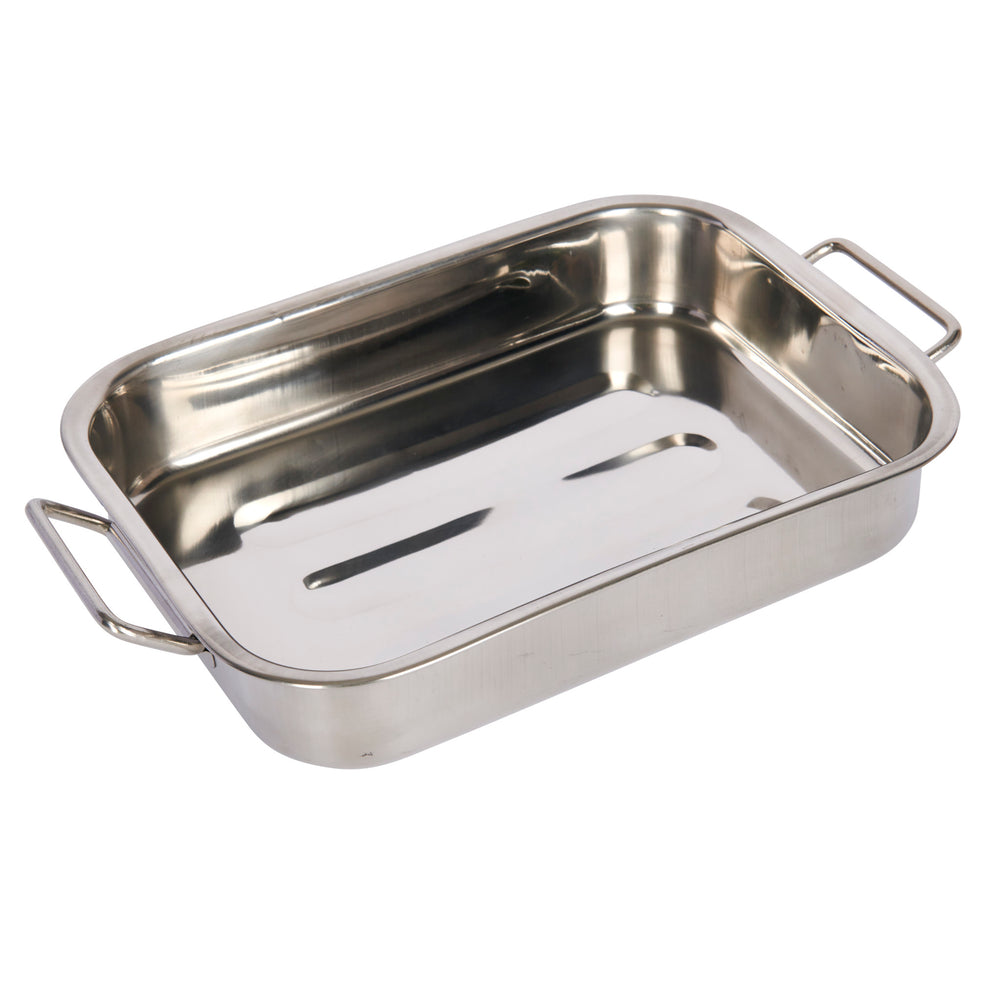 KitchenCraft Stainless Steel Roasting Pan, 27.5cm x 20cm
