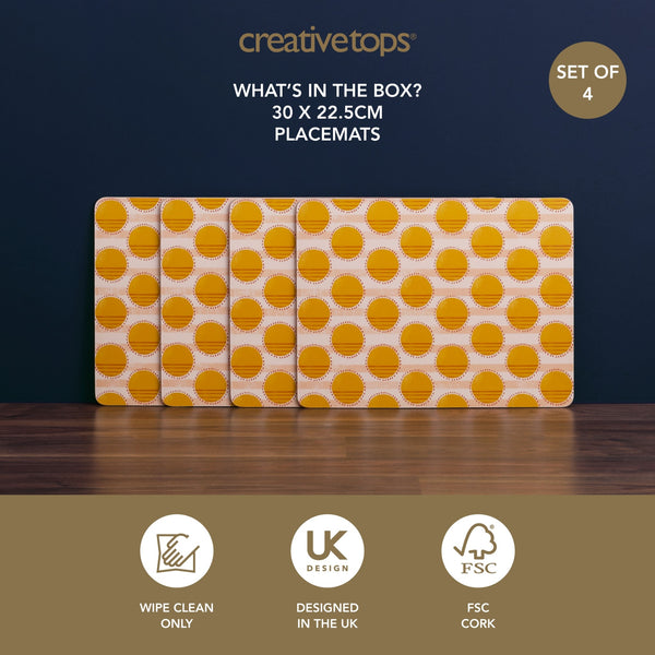 Creative Tops 'Spots' Set of 4 Standard Placemats image 8