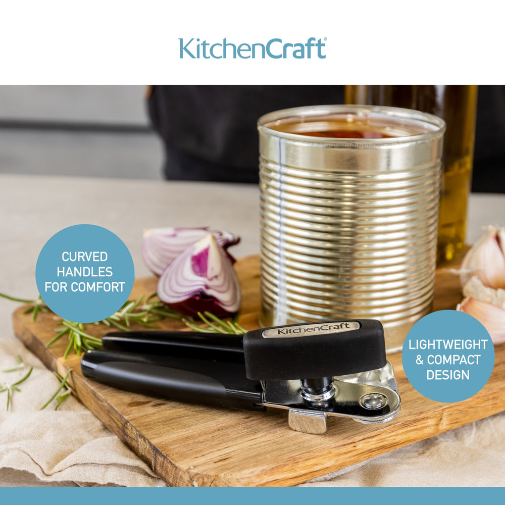 KitchenCraft 2-in-1 Stainless Steel Can Opener / Bottle Top Remover