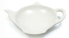 5pc White Porcelain Tea Set including 4x Conical Mugs and Tea Bag Tidy - White Basics image 4