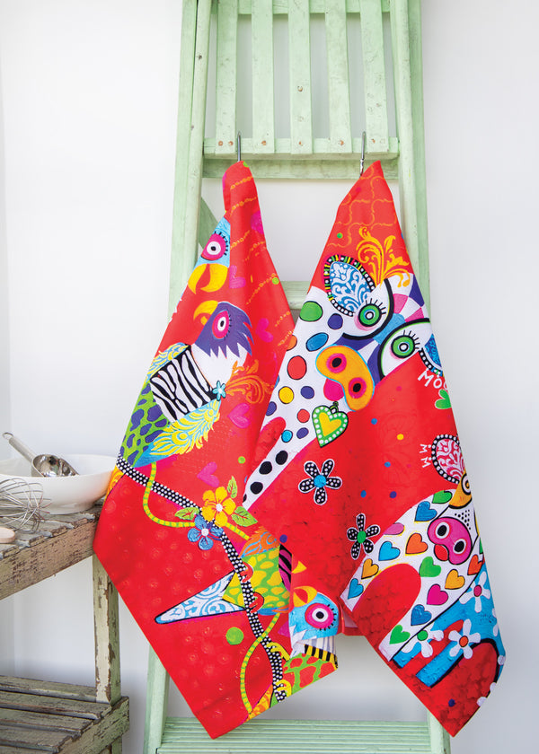 Maxwell & Williams Love Hearts Happy Moo Day Tea Towel image 6