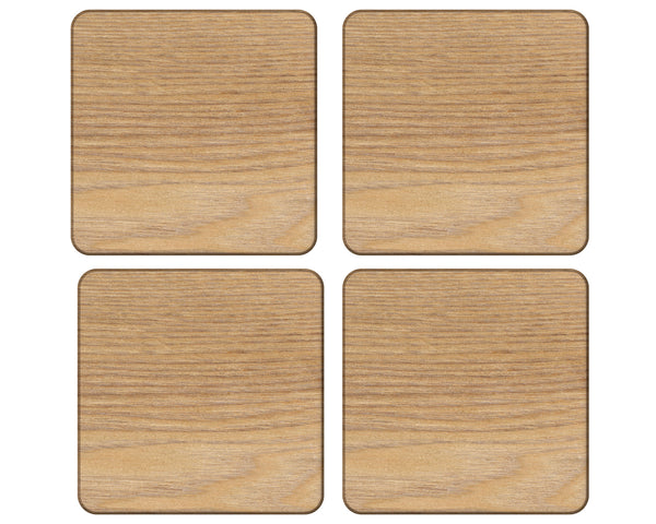 Creative Tops Oak Veneer Pack Of 4 Coasters image 3