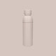 BUILT Planet Bottle, 500ml Recycled Reusable Water Bottle with Leakproof Lid - Pale Pink