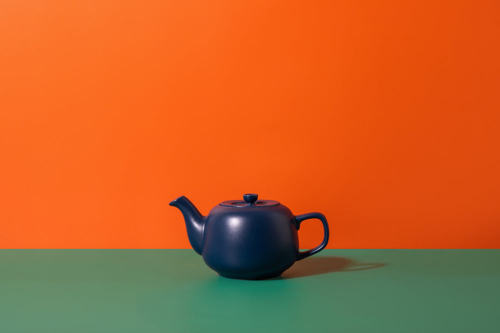 La Cafetière Classic Teapot 4 Cup, Navy, 1.2L