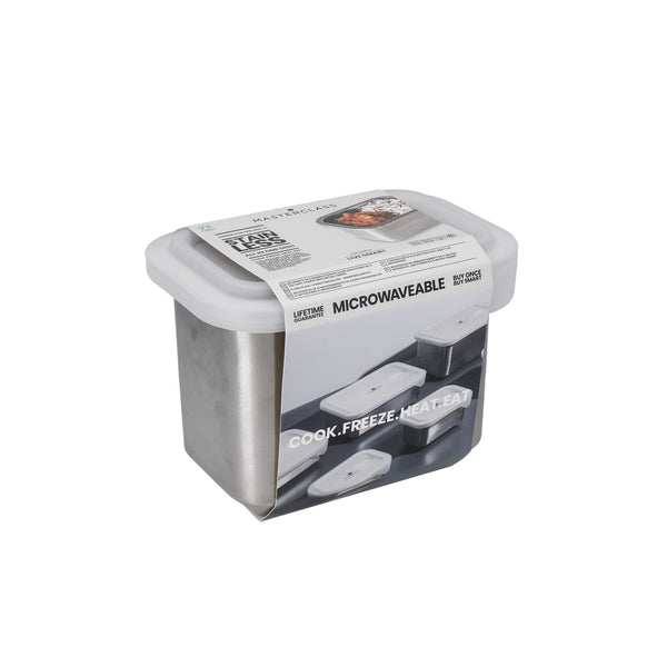 MasterClass All-in-One 1000ml Stainless Steel Container with Lid, Microwave Safe image 4