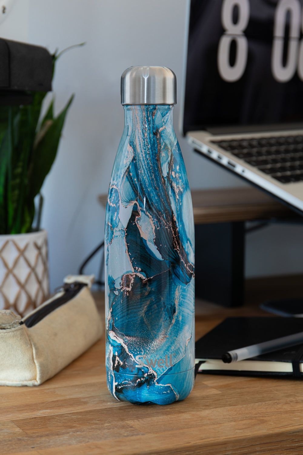 S'well Ocean Marble Stainless Steel Water Bottle, 500ml