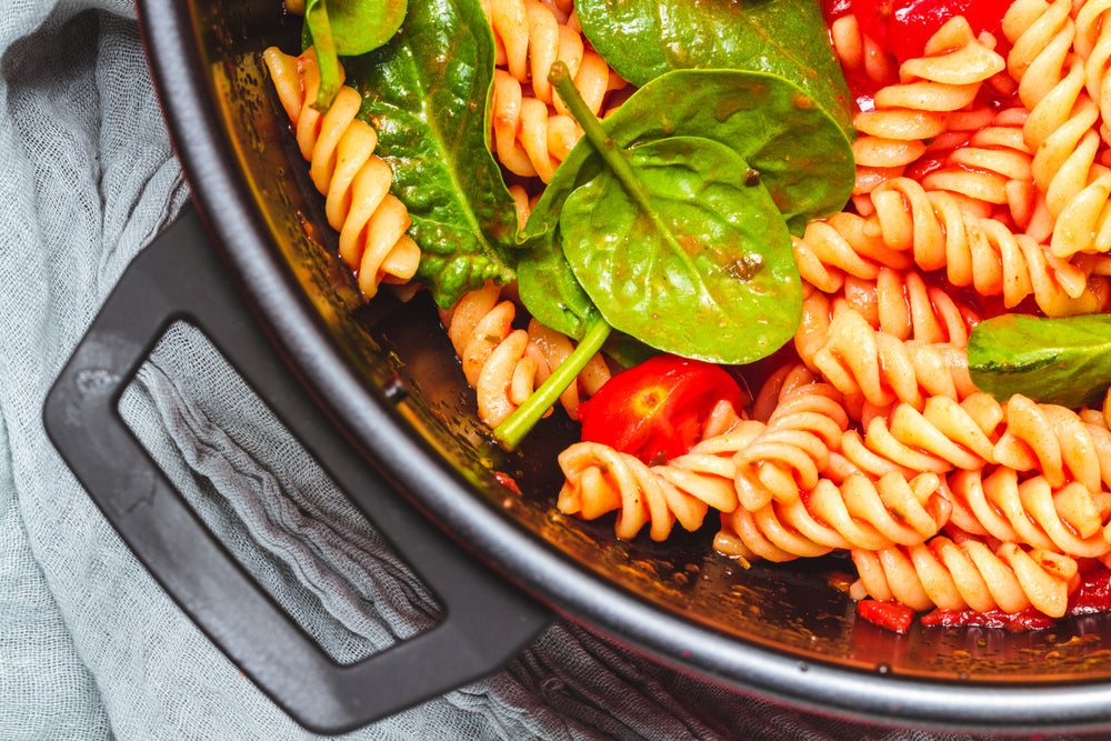 KitchenCraft World of Flavours 4 Litre Carbon Steel Pasta Pot