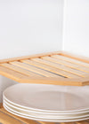 Copco Bamboo 3-Tier Kitchen Corner Storage Shelf image 6