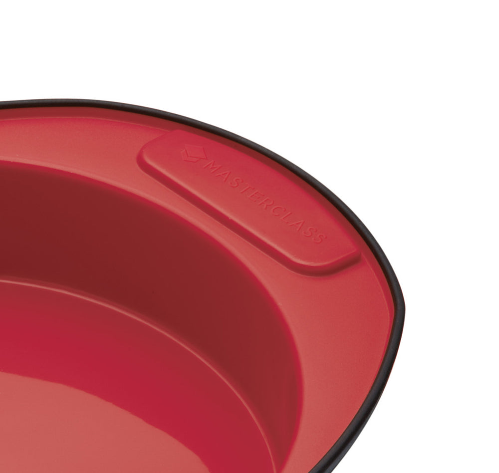 MasterClass Smart Silicone Flexible Round Cake Pan, 20.5cm