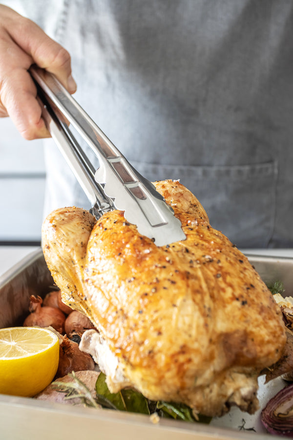 KitchenCraft Standard Stainless Steel 30cm Food Tongs image 2