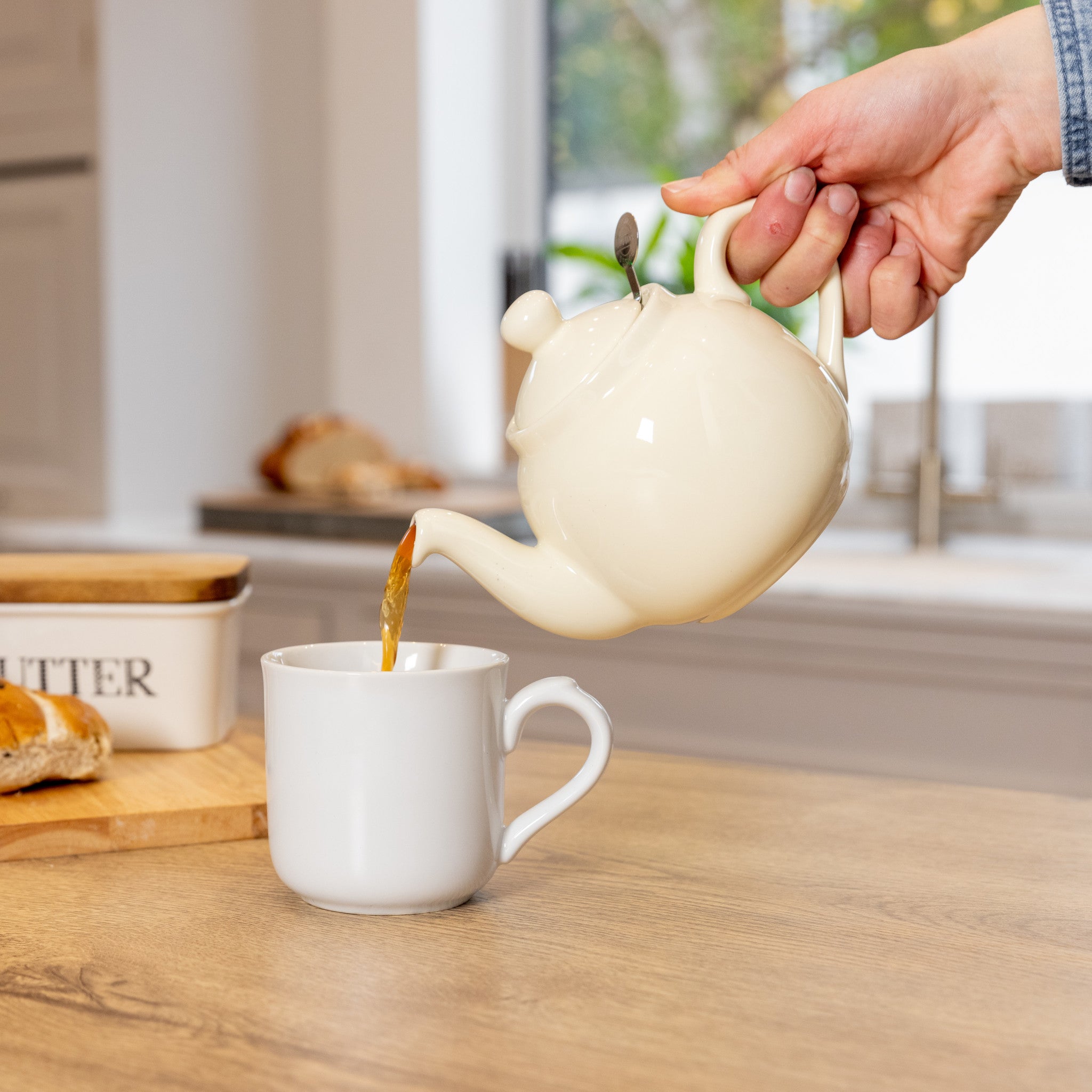 London Pottery Farmhouse® Mug White CookServeEnjoy