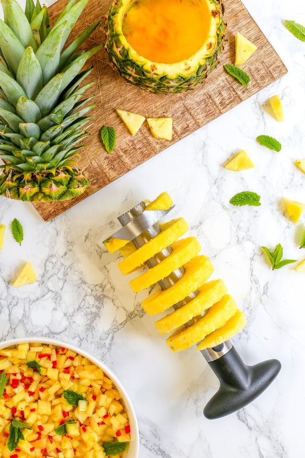 MasterClass Stainless Steel Pineapple Slicer image 2