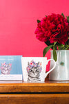 Mikasa Tipperleyhill Cat Print Porcelain Mug, 380ml image 5