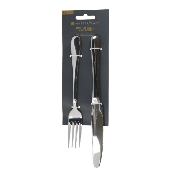 MasterClass Dinner Knife & Fork image 4