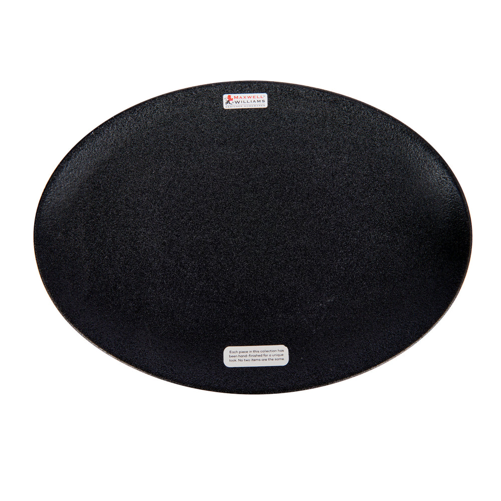 Maxwell & Williams Caviar 30cm Oval Plate