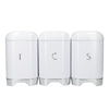 5pc Gift-Boxed Iced White Storage Set with Tea, Coffee & Sugar Canisters, Utensil Store and Bread Bin - Lovello image 3
