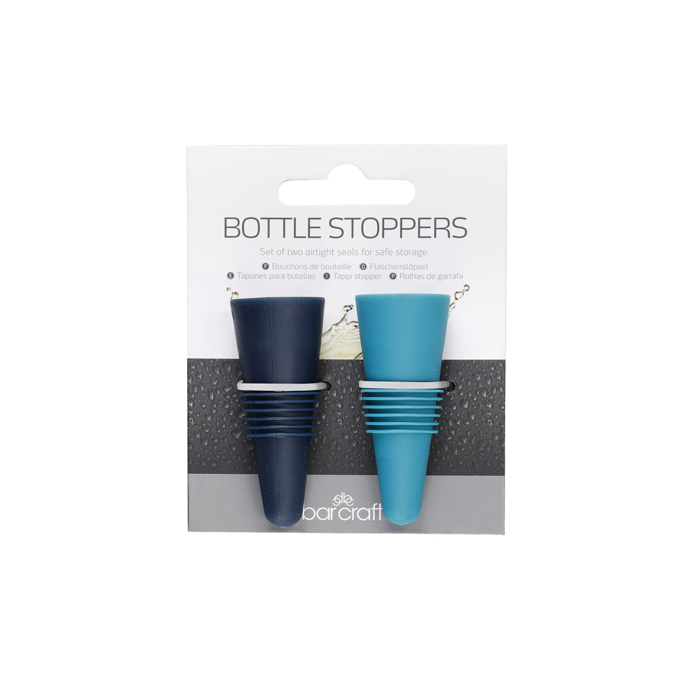 BarCraft Airtight Bottle Stoppers - Set of 2