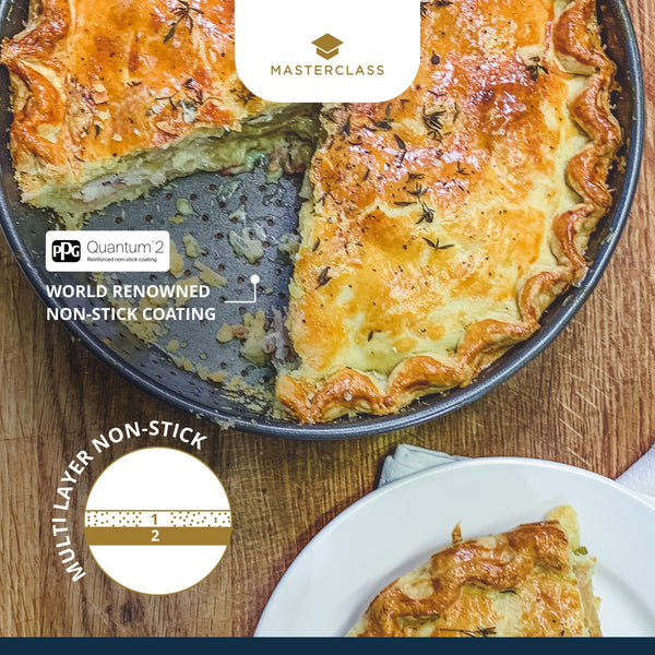 MasterClass Crusty Bake Non-Stick Deep Pie Pan / Tart Tin, 23cm image 11