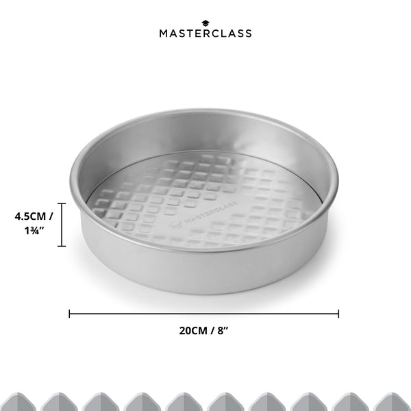 MasterClass Recycled Aluminium Loose Base Sandwich Pan, 20cm image 8