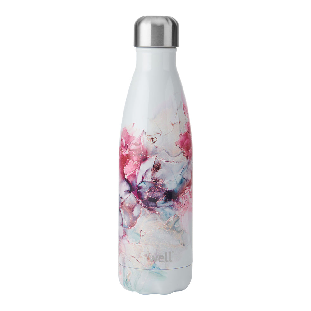 S'well Rose Marble Stainless Steel Water Bottle, 500ml image 1