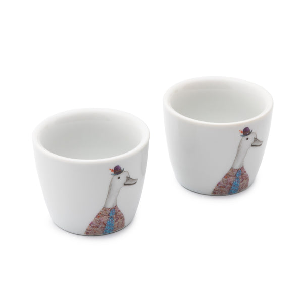Mikasa Tipperleyhill Porcelain Duck Egg Cups Set of 2, Dia 5 x Height 4CM image 3