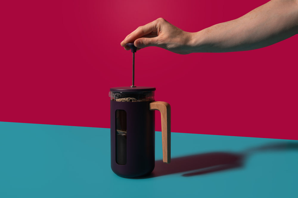 La Cafetière Pisa 8 Cup Cafetière Purple, 1L