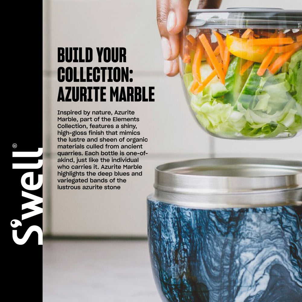 S'well Azurite Marble Drinks Bottle, 750ml