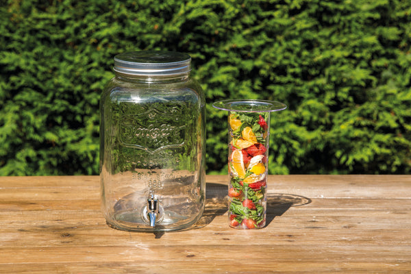 Home Made 7.5 Litre Glass Infuser Drinks Dispenser image 3