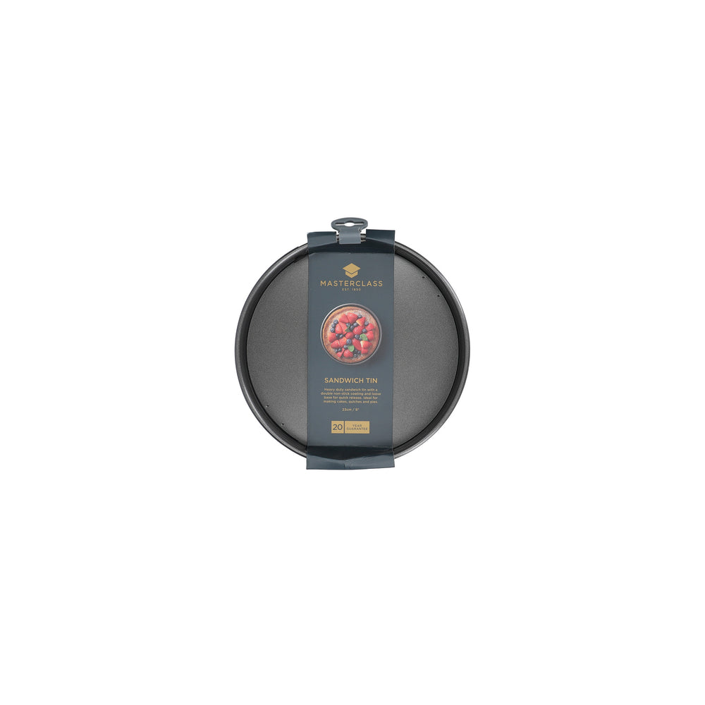 MasterClass Non-Stick Loose Base Sandwich Pan, 23cm