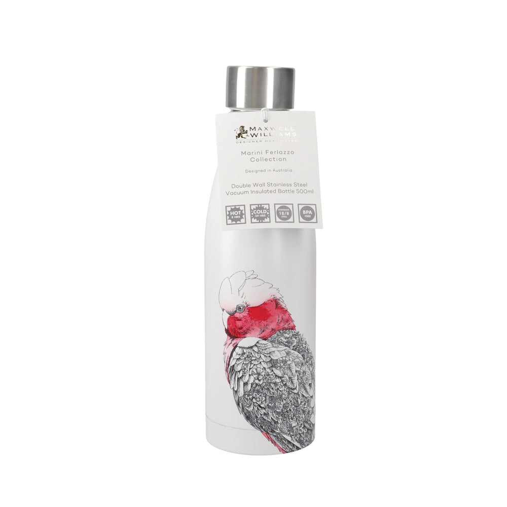 Maxwell & Williams Marini Ferlazzo 500ml Galah Double Walled Insulated Bottle