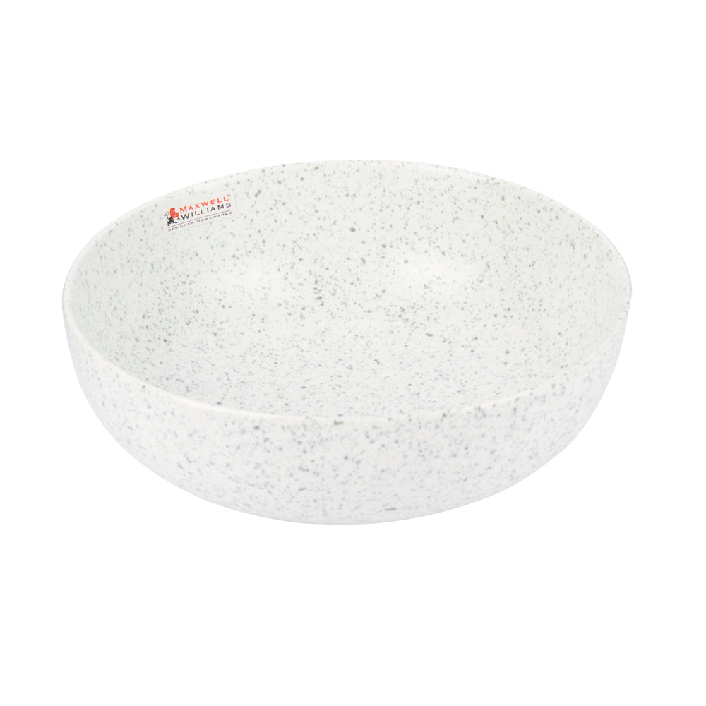 Set of 3 Maxwell & Williams Caviar Speckle 19cm Coupe Bowls