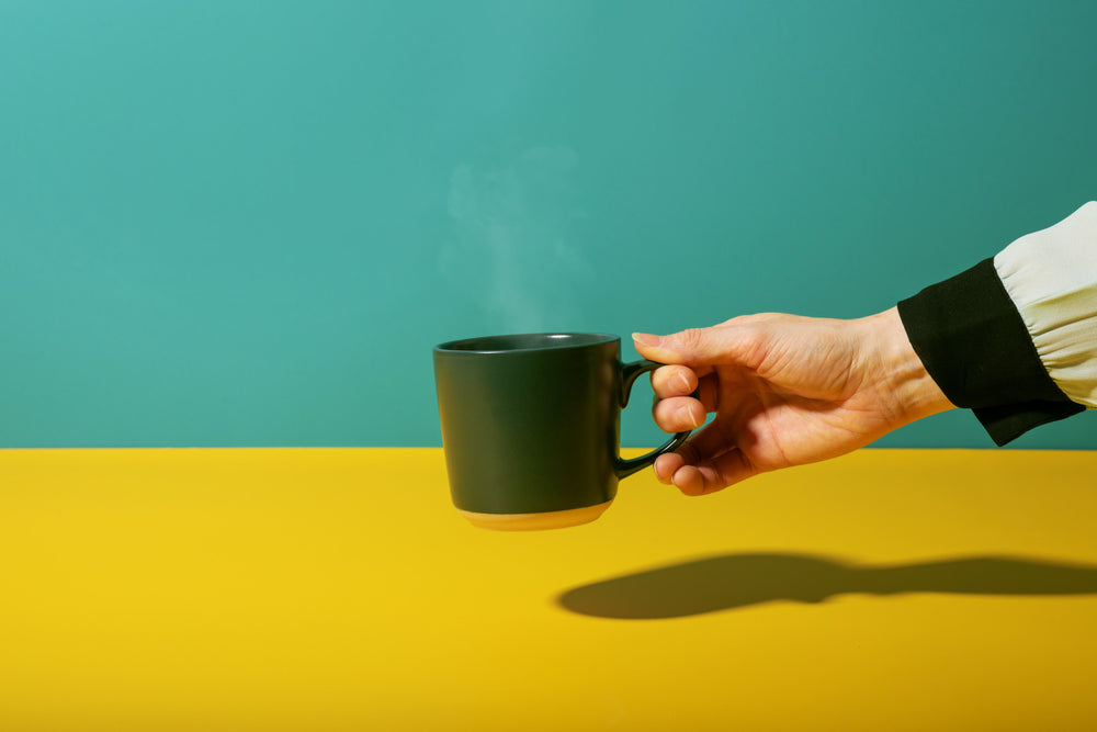 La Cafetière Ceramic Mug, Green, 350ML