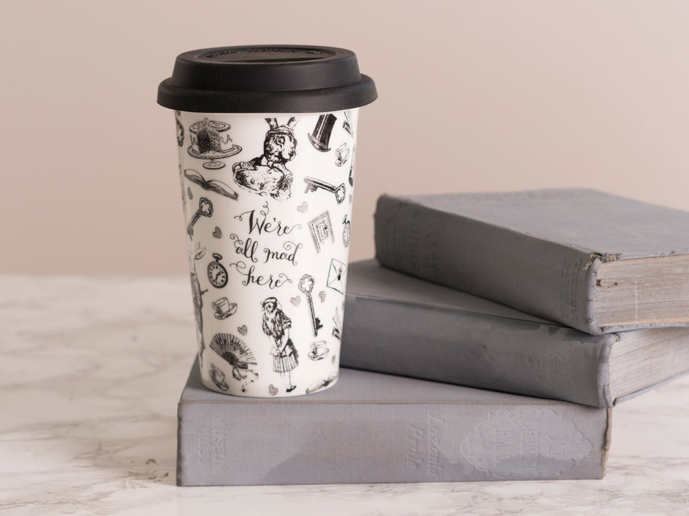 Victoria And Albert Alice In Wonderland Travel Mug image 1
