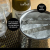 BarCraft Small Hammered Ice Bucket with Lid image 12