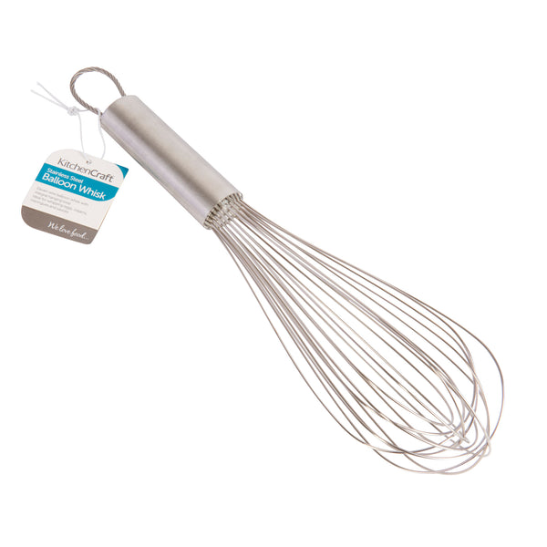 KitchenCraft Stainless Steel Eleven Wire 30cm Balloon Whisk image 4