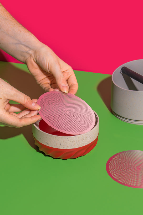 La Cafetière Fine Mesh Filter Replacement for Renew Composter and Knockbox, Set of 2 image 2