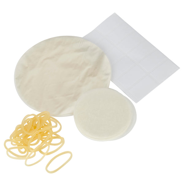 Home Made Pack of 24 Jam Jar Cover Kit image 2