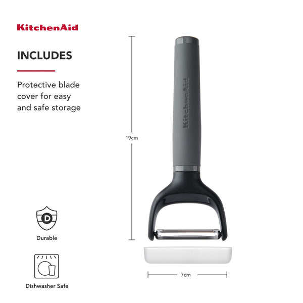 KitchenAid Soft Grip Y Peeler - Charcoal Grey image 8