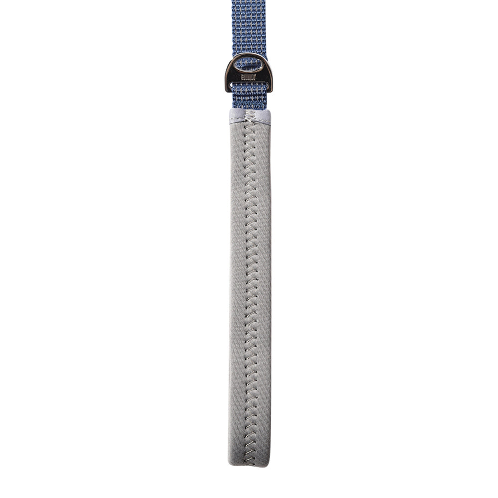 BUILT PET Large Double Handle Night Safe Reflective Lead - Blue