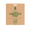 Natural Elements Eco-Friendly Set of Two Beeswax Sandwich Bags
