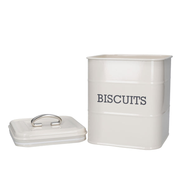 Living Nostalgia Antique Cream Biscuit Tin image 3