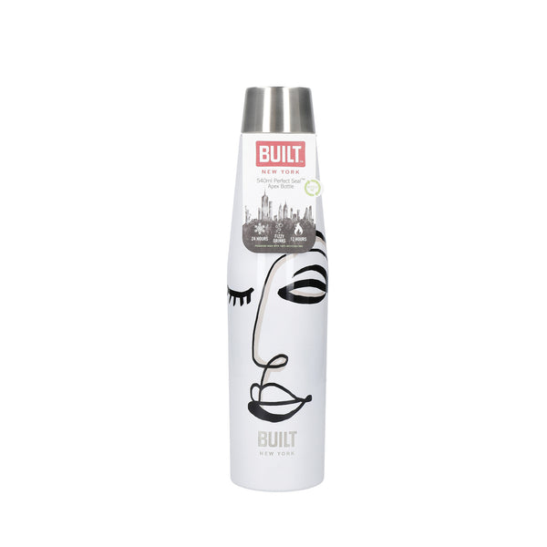 BUILT Apex 540ml Insulated Water Bottle, BPA-Free 18/8 Stainless Steel - 'Belle Vie' image 4