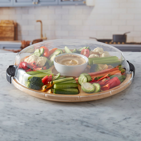 Farberware Build-a-Board Bamboo Lazy Susan, 35.5CM image 5