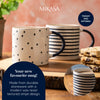 Mikasa Stripe Mug, 390ML