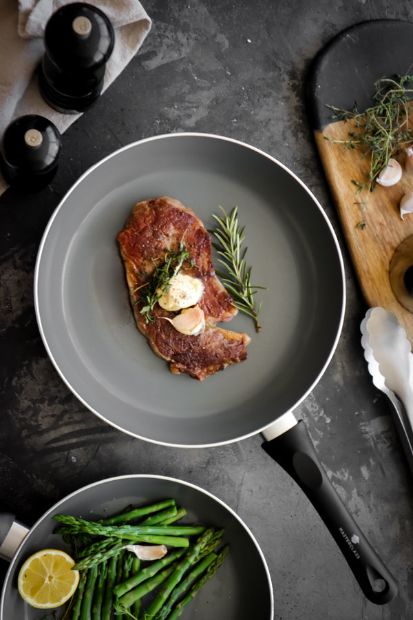 MasterClass Can-to-Pan 28cm Ceramic Non-Stick Frying Pan, Recycled Aluminium image 2