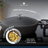 MasterClass Cast Aluminium Shallow Casserole Dish, 4L, Black image 14