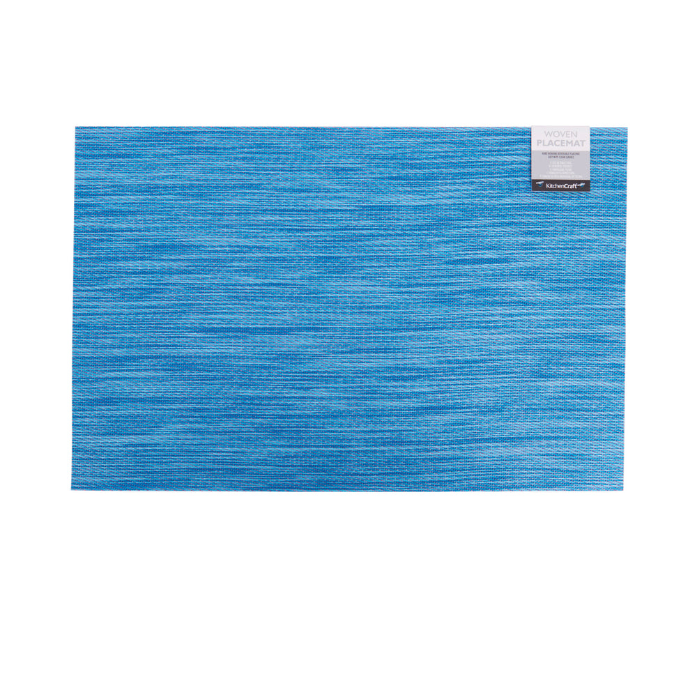 KitchenCraft Woven Reversible Blue / Purple Placemat